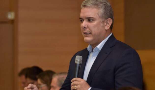 Iván Duque, presidente de Colombia. Iván Duque visita Popayán