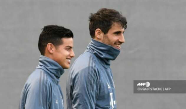 James Rodríguez entrenando con el Bayern Munich James Rodríguez entrenando con el Bayern Munich
