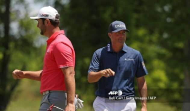Jon Rahm y Ryan Palmer