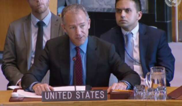 Jonathan Cohen, embajador norteamericano ante la ONU Jonathan Cohen, embajador norteamericano ante la ONU