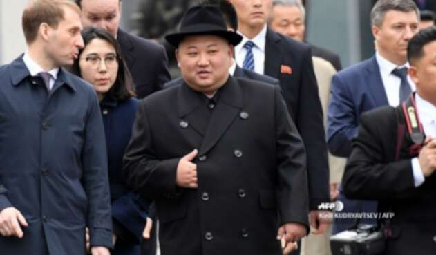 Kim Jong Un, previo a su viaje a Rusia