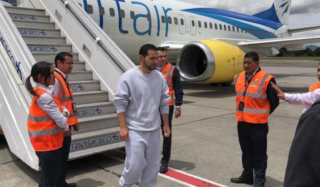 Leonardo Pinilla, deportado a Colombia desde Estados Unidos