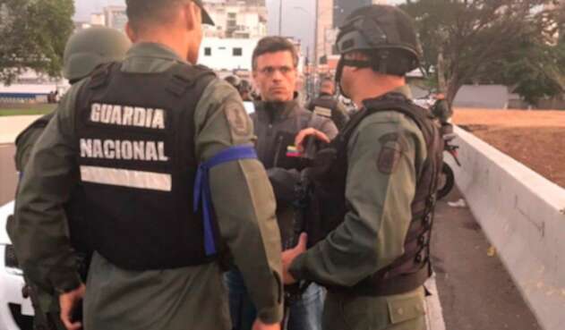 Leopoldo López, opositor venezolano, en Caracas tras recuperar su libertad