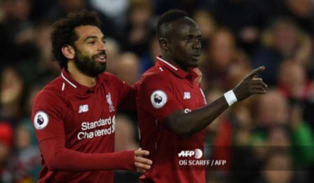 Liverpool - Mohamed Salah y Sadio Mané