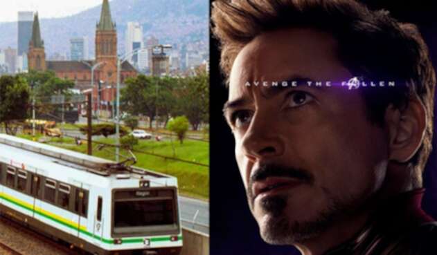 Metro de Medellín y Tony Stark Metro de Medellín y Tony Stark