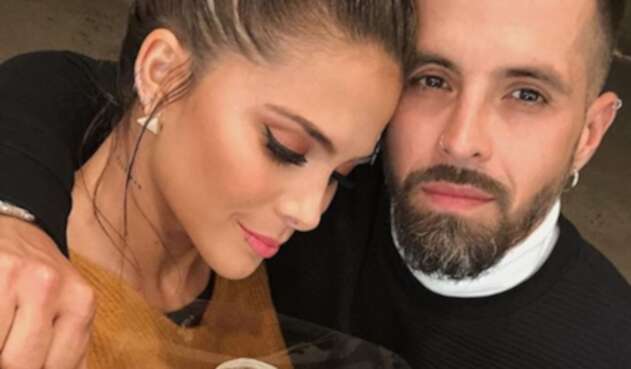 Greeicy Rendón y Mike Bahía. Los cantantes darán una pequeña presentación en el Teatro Jorge Eliecer Gaitán.