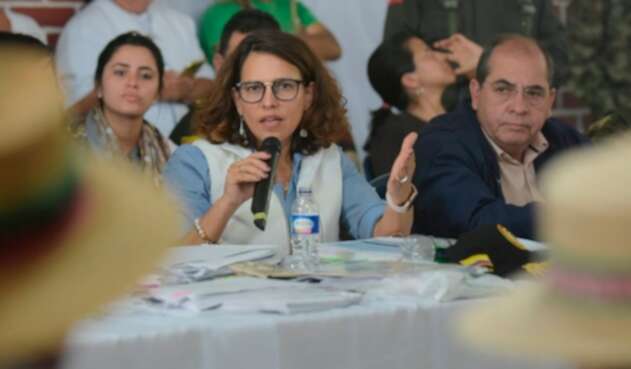 Nancy Patricia Gutiérrez, ministra del Interior