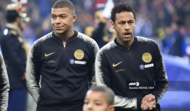Neymar y Mbappe, las dos principales estrellas del PSG