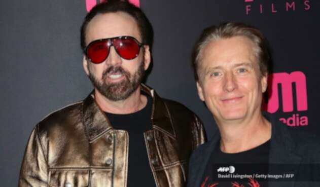 Nicolas Cage junto a Linus Roache