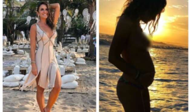Naty Botero está embarazada de gemelas