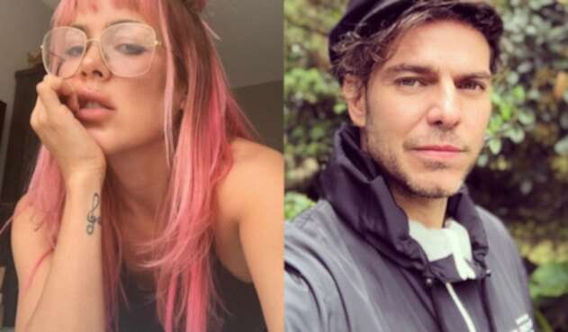 La modelo y el actor compartieron en una fotografía y recordaron detalles del pasado.