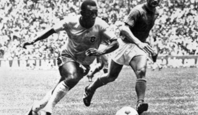 Pelé en el Mundial de México 1970