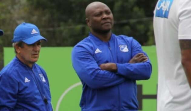 Jorge Luis Pinto y Freddy Rincón en Millonarios