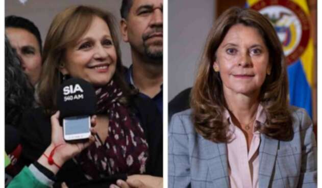 Ángela María Robledo y Marta Lucía Ramírez Ángela María Robledo y Marta Lucía Ramírez