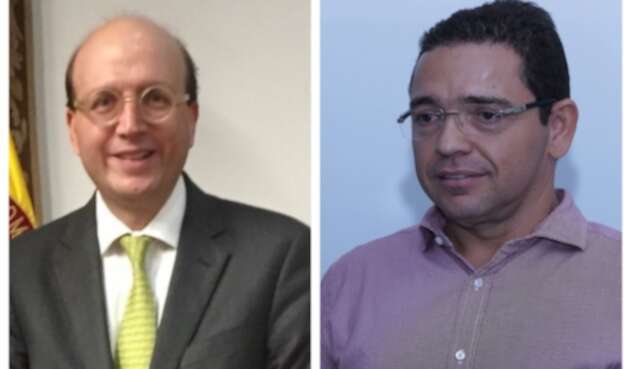 Andrés Rugeles, secretario de Transparencia y el alcalde Rafael Martínez Andrés Rugeles, secretario de Transparencia y el alcalde Rafael Martínez
