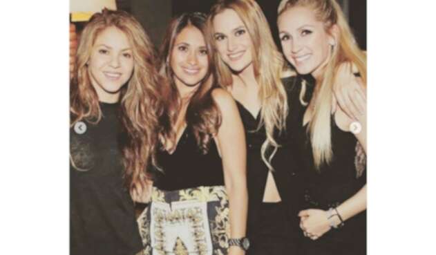 Shakira y Antonella Roccuzzo