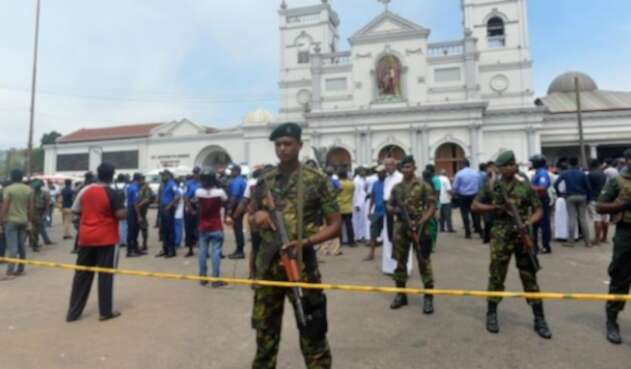 156 muertos por explosiones en iglesias y hoteles de Sri Lanka