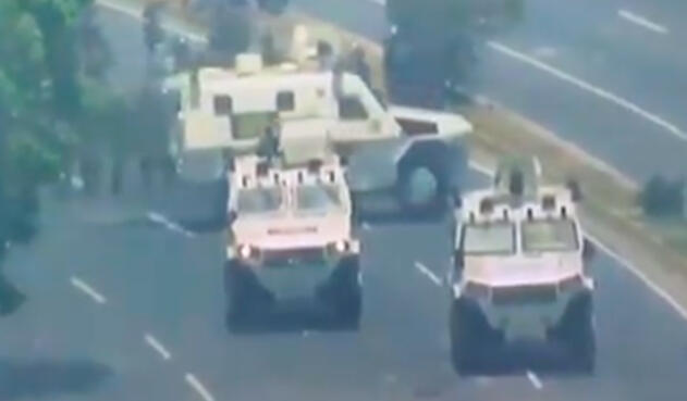 Las tanquetas del régimen de Nicolás Maduro Las tanquetas del régimen de Nicolás Maduro