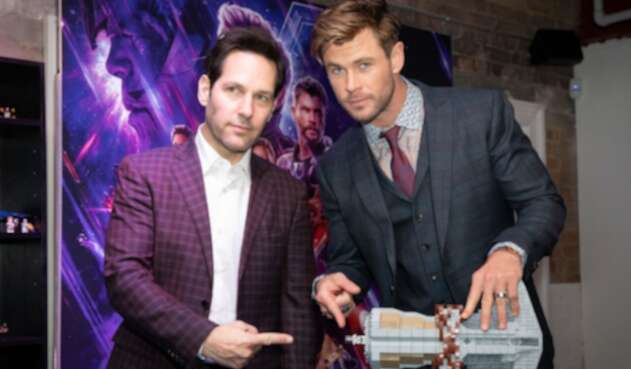 Ant-Man (Paul Rudd) y Thor (Chris Hemsworth) Ant-Man (Paul Rudd) y Thor (Chris Hemsworth)