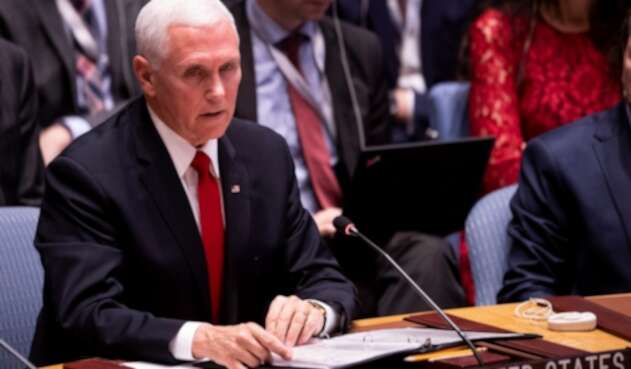 Mike Pence en Consejo de Seguridad de la ONU