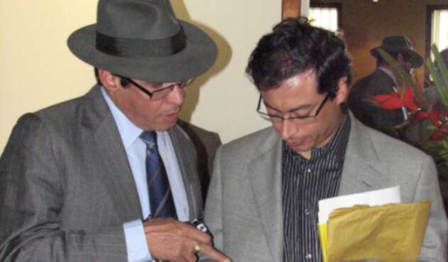 Wilson Borja y Gustavo Petro, excompañeros en el Polo Democrático