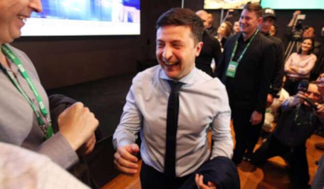 Volodimir Zelenski, nuevo presidente de Ucrania