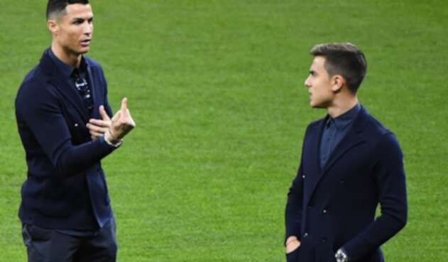 Cristiano Ronaldo y Paulo Dybala