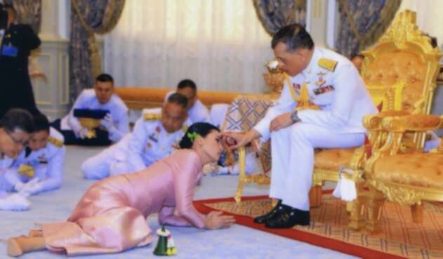 el rey de Tailandia, Maha Vajiralongkorn