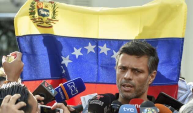 El líder opositor venezolano, Leopoldo López