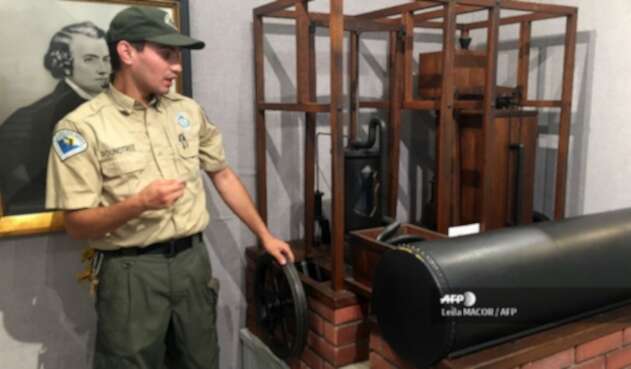 Máquina de aire acondicionado creada por John Gorrie