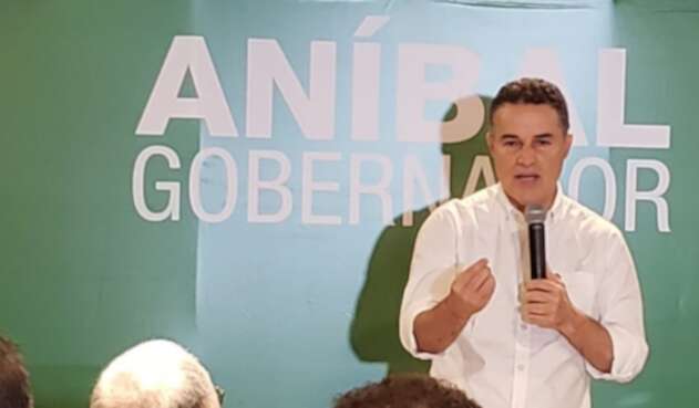 Aníbal Gaviria anunció su candidatura a la Gobernación de Antioquia.
