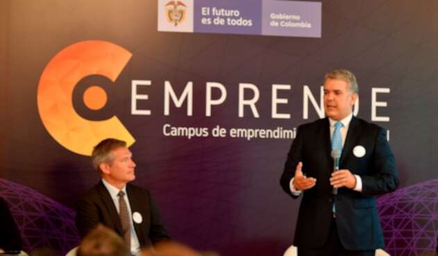 C Emprende, el programa presentado en Bogotá por el presidente Iván Duque C Emprende, el programa presentado en Bogotá por el presidente Iván Duque