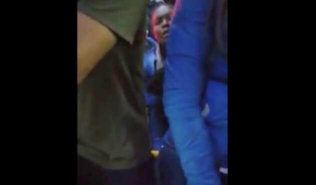 Caso de intolerancia en Transmilenio