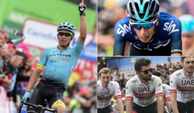 Giro de Italia tendrá la presencia de ocho ciclistas colombianos
