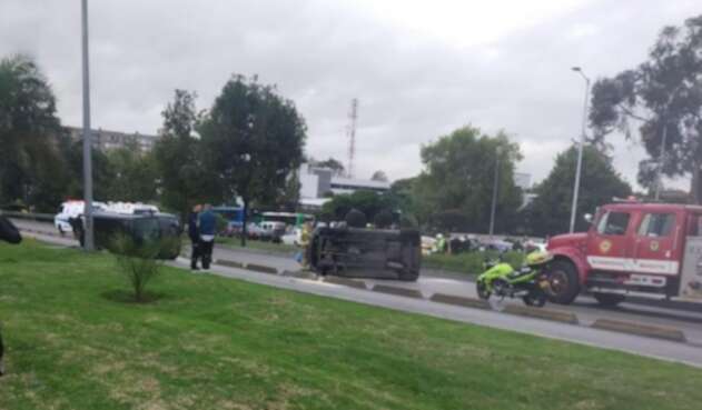 Accidente de tránsito en la calle 26