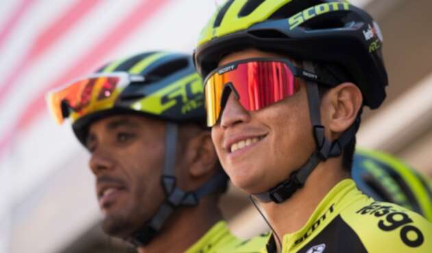 Esteban Chaves, ciclista colombiano al servicio de Mitchelton-Scott Esteban Chaves, ciclista colombiano al servicio de Mitchelton-Scott