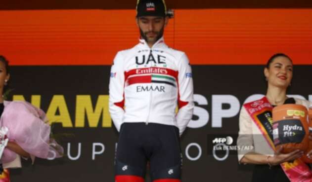 Fernando Gaviria no celebró ser ganador de la tercera etapa del Giro de Italia Fernando Gaviria no celebró ser ganador de la tercera etapa del Giro de Italia