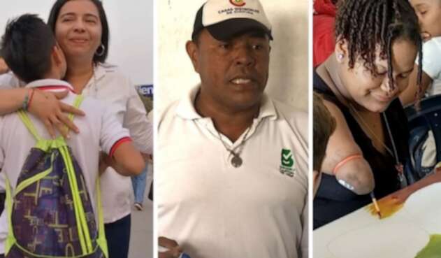 Profesores destacados en la sección "Hazañas maestras" del Canal RCN