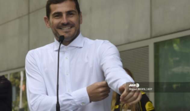 Iker Casillas, tras dejar el hospital que lo atendió al sufrir un infarto