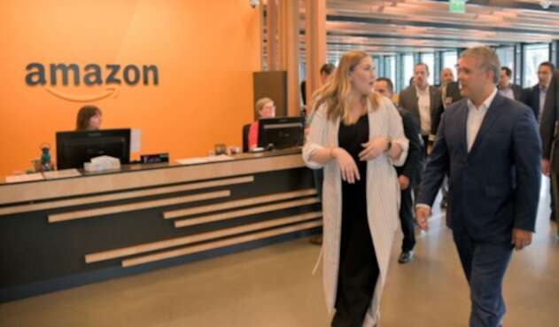 Iván Duque, en Amazon