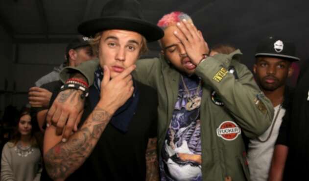 Justin Bieber y Chris Brown
