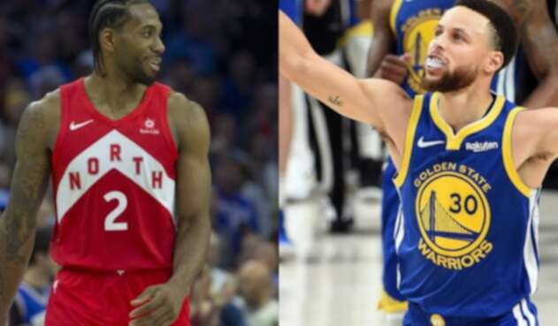 Kawhi Leonard y Stephen Curry
