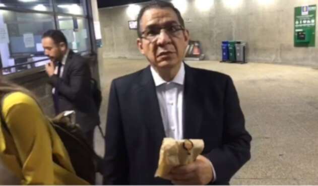 Magistrado Gustavo Malo, recluido en la sede de la Fiscalía