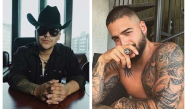 Christian Nodal y Maluma
