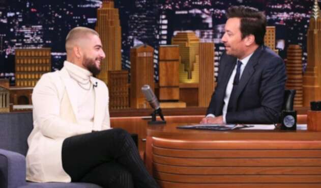 Maluma y Jimmy Fallon