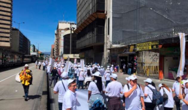 Marchas en Bogotá en el marco del Día del Trabajo Marchas en Bogotá en el marco del Día del Trabajo