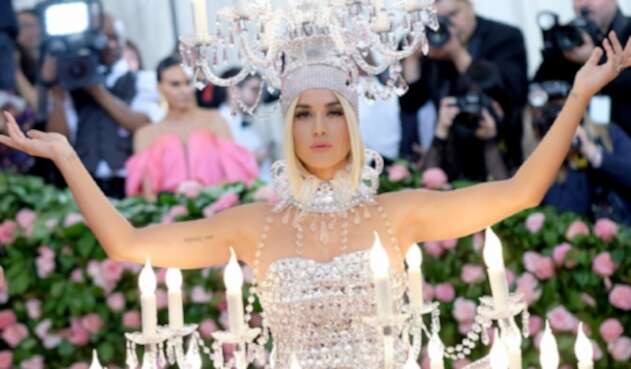 Katy Perry en la Met Gala 2019