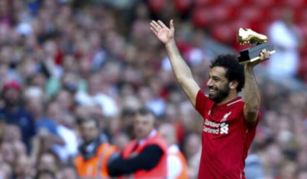 Mohamed Salah, bota de oro 2017/2018