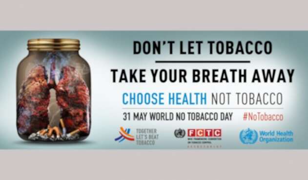 La foto de la OMS para conmemorar el Día Mundial Sin Tabaco
