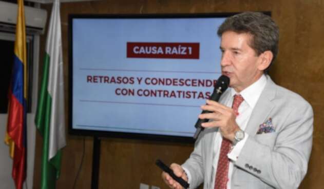 Gobernador Luis Pérez presentó segundo libro sobre Hidroituango.